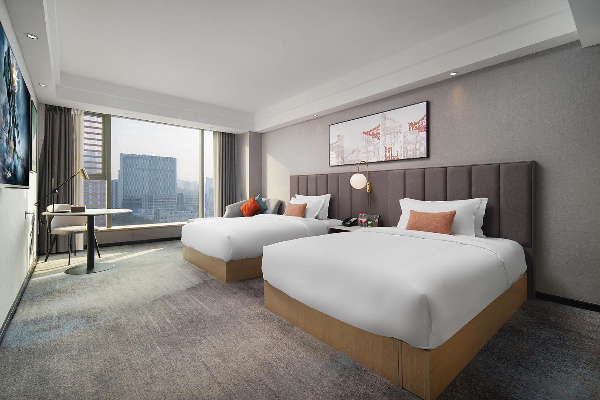 Mehood Lestie International Hotel Linhexi Guangzhou East Railway Branch - Free Shuttle Bus To Canton Fair Complex During Canton Fair Period & Free Afternoon Tea & Free Midnight Snack & Free Vpn Internet Access Ngoại thất bức ảnh